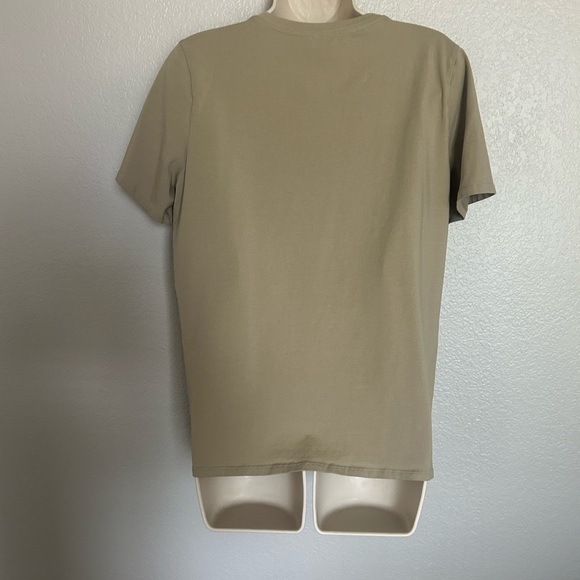 lululemon athletica Short Sleeve Tee in Olive/Taupe Sz L - Picture 2 of 5